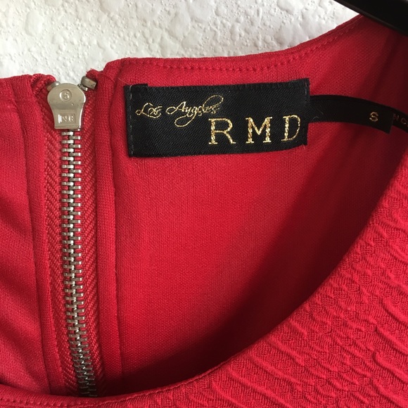 Los Angeles RMD Red Dress Size S - Picture 3 of 4